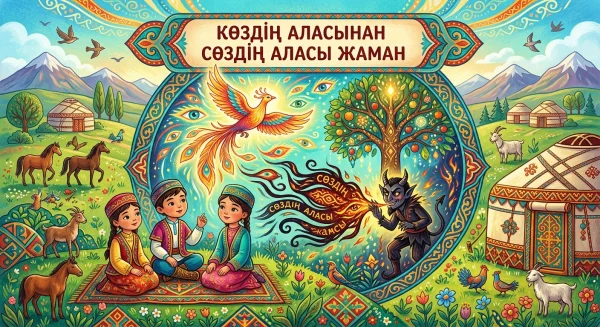 Көздің аласынан Сөздің аласы жаман
