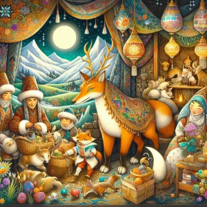 Алдар Көсе и Хитрый Лис