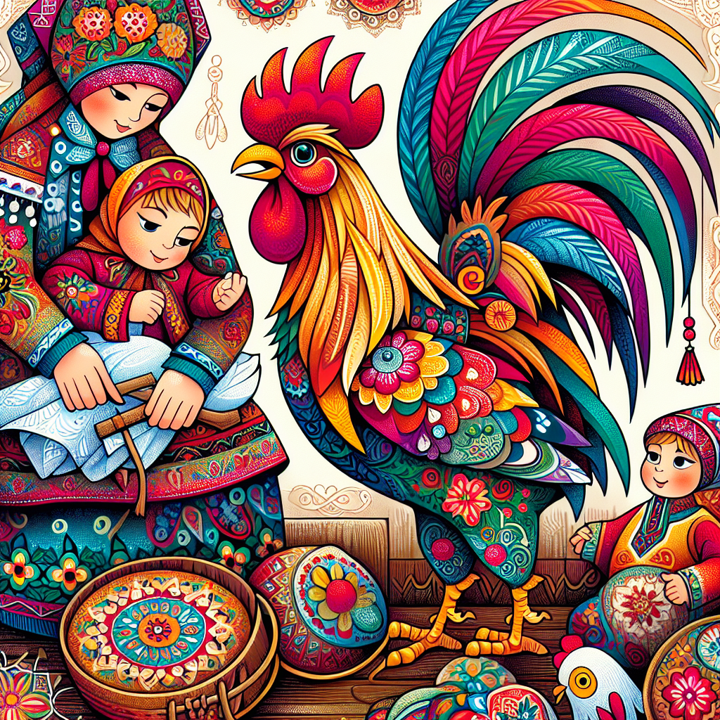 Алдар Көсе мен Тауықтың Тапқырлығы Fairy Tale