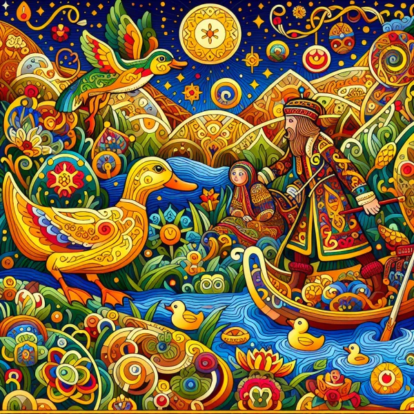 Алтынасық және Құрмерген ертегісі