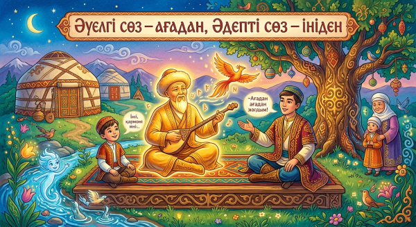 Әуелгі сөз — ағадан, Әдепті сөз — ініден