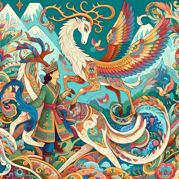 Batyr Beket and Golden Crow