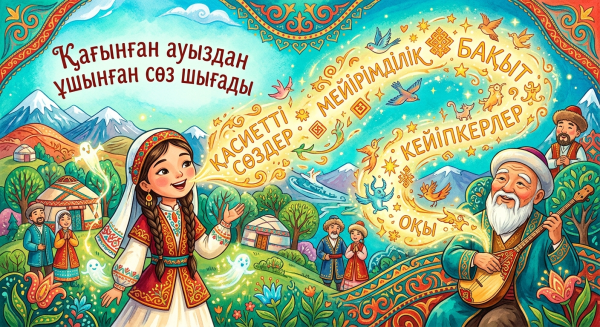 Қағынған ауыздан Ұшынған сөз шығады