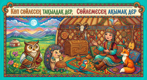 Көп сөйлесең тақылдақ дер, Сөйлемесең ақымақ дер