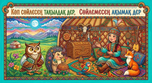 Көп сөйлесең тақылдақ дер, Сөйлемесең ақымақ дер