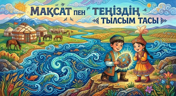 Мақсат пен Теңіздің Тылсым Тасы ертегісі