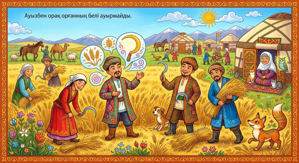 Ауызбен орақ орғанның белі ауырмайды