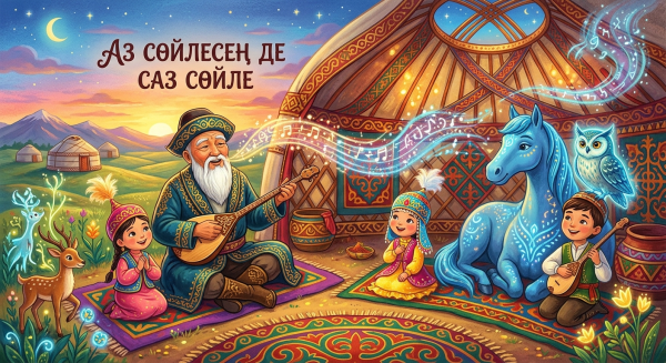 Аз сөйлесең де саз сөйле