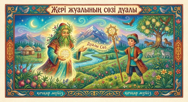 Жері жуалының Сөзі дуалы