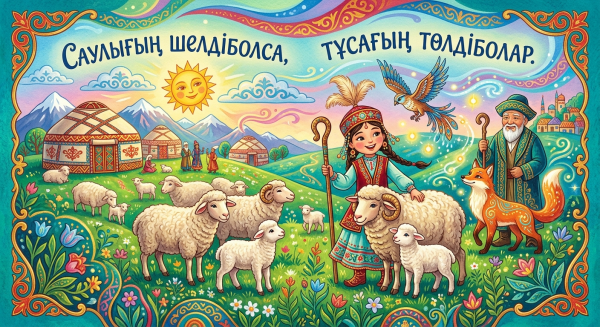 Саулығың шелдіболса, Тұсағың төлдіболар
