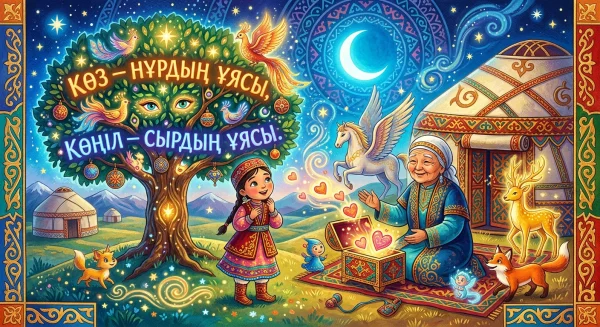Көз — нұрдың ұясы, Көңіл — сырдың ұясы,