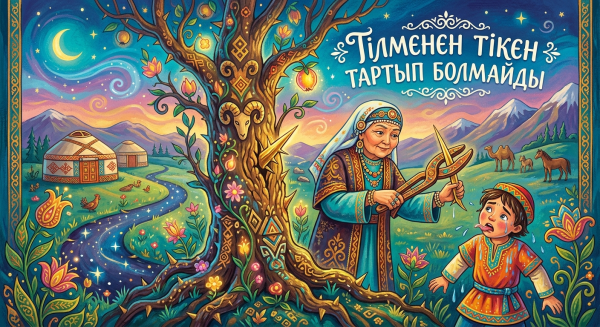 Тілменен тікен тартып болмайды