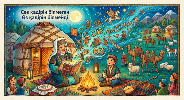 Сөз қадірін білмеген Өз қадірін білмейді