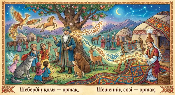 Шебердің қолы — ортақ, Шешеннің сөзі — ортақ