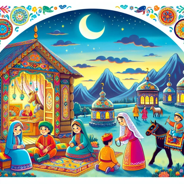 Сказка Друзья в космосе