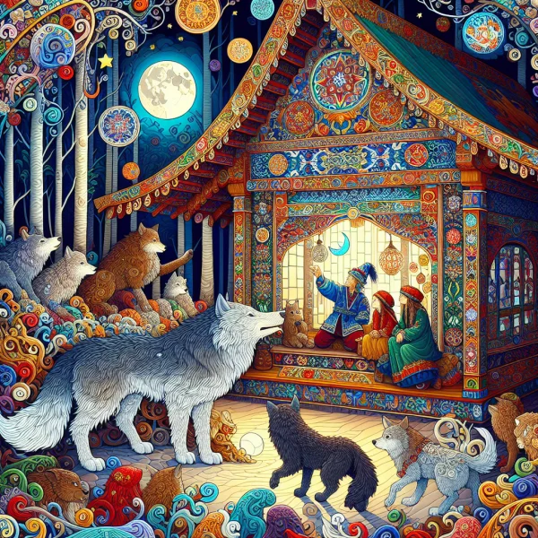 The Friendship of the Wolf and the Bear