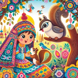 The Friendship of Magical Birds and Frogs