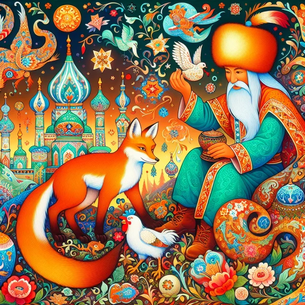 Түлкі мен Тауықтың Достығы