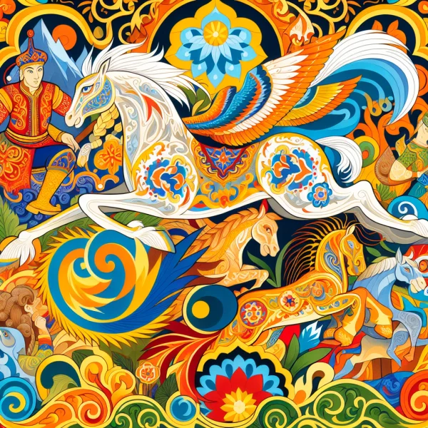 Жалмауыз Кемпір и Жас Батыр